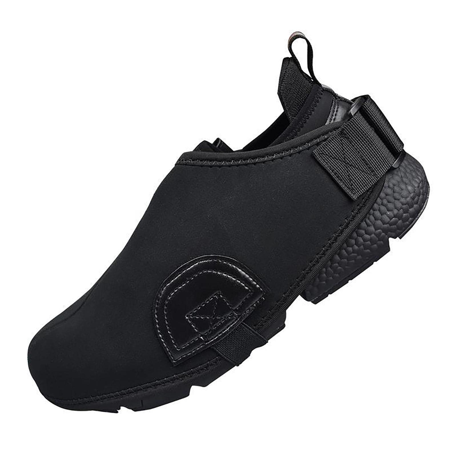 acime Schuh-Schaltschutz – Motorrad-Schaltpolster-Schuh, Motorradstiefel-Zubehör, verschleißfester warmer Schuhschutz, Schuh-Schalthebelschutz für Motorrad (schwarz) von acime