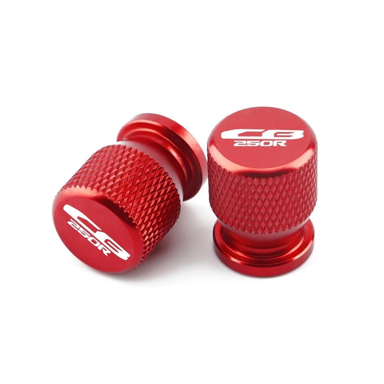 Motorrad-Ventilschaftkappe Für Hon@&da CB125R CB150R CB190R CB250R CB300R CB400 CB500R CB650F Motor Air Port Abdeckung Reifen Ventil Rad Stem Caps(Red) von actuion