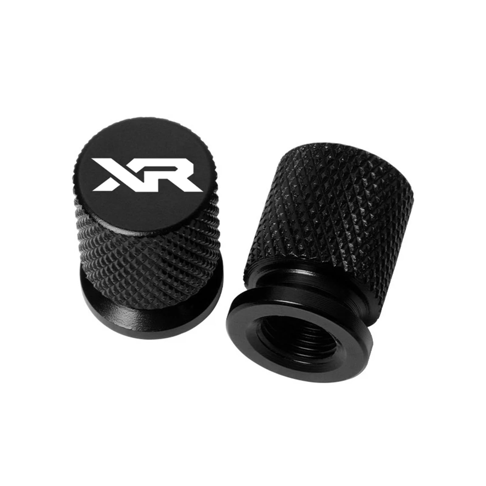 Motorrad-Ventilschaftkappe Für Hon@&da XR230MOTARD XR 230 250 400 125 2005-2012 Aluminium Motorrad Zubehör Rad Reifen Ventil Stem Caps CNC Luftdichten Abdeckungen(Black) von actuion