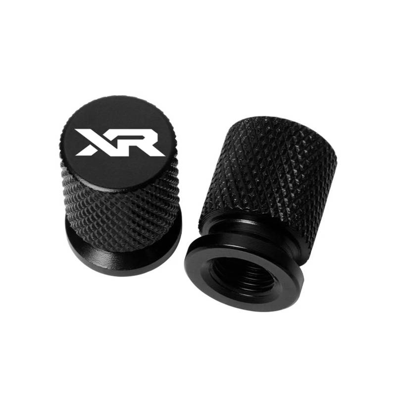 Motorrad-Ventilschaftkappe Für Hon@&da XR230MOTARD XR 230 250 400 125 2005-2012 Aluminium Motorrad Zubehör Rad Reifen Ventil Stem Caps CNC Luftdichten Abdeckungen(Black) von actuion