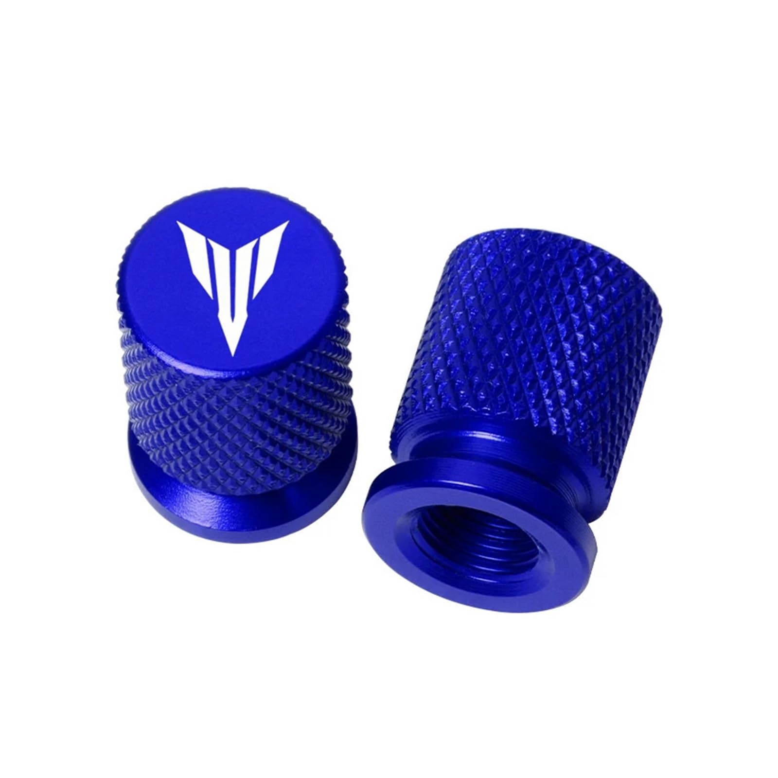 Motorrad-Ventilschaftkappe Für MT01 MT09 MT07 MT10 MT03 MT 09 07 03 10 MT-07 MT-09 MT-10 MT-03 Motorrad Rad Reifen Ventil Stem Caps Staubdichte Abdeckung(Blue) von actuion