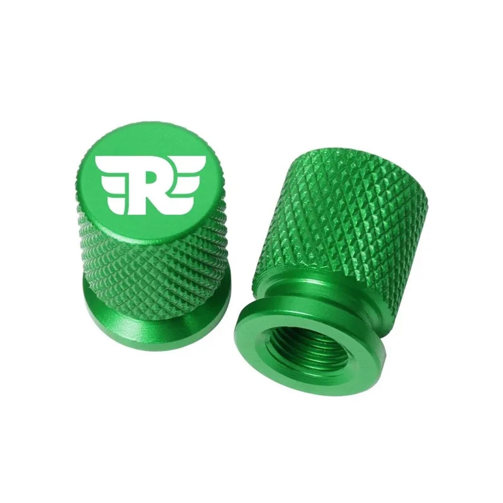 Motorrad-Ventilschaftkappe Für Royal Enfield Bullet/Meteor/Classic 350 500 Interceptor 650 Continental GT 535 Himalayan 400 411 Motorrad-Reifenventilkappen(Green) von actuion