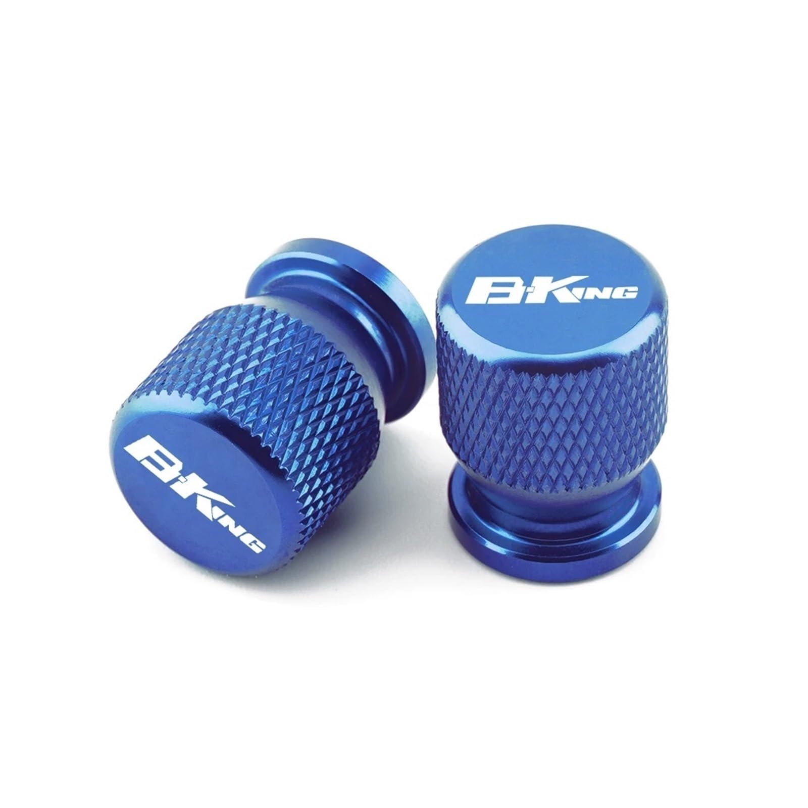 Motorrad-Ventilschaftkappe Für Suzuki BKING 1340 2008-2022 Motorrad CNC Zubehör Reifen Air Port Abdeckung Reifen Ventil Rad Stem Caps(Blue) von actuion