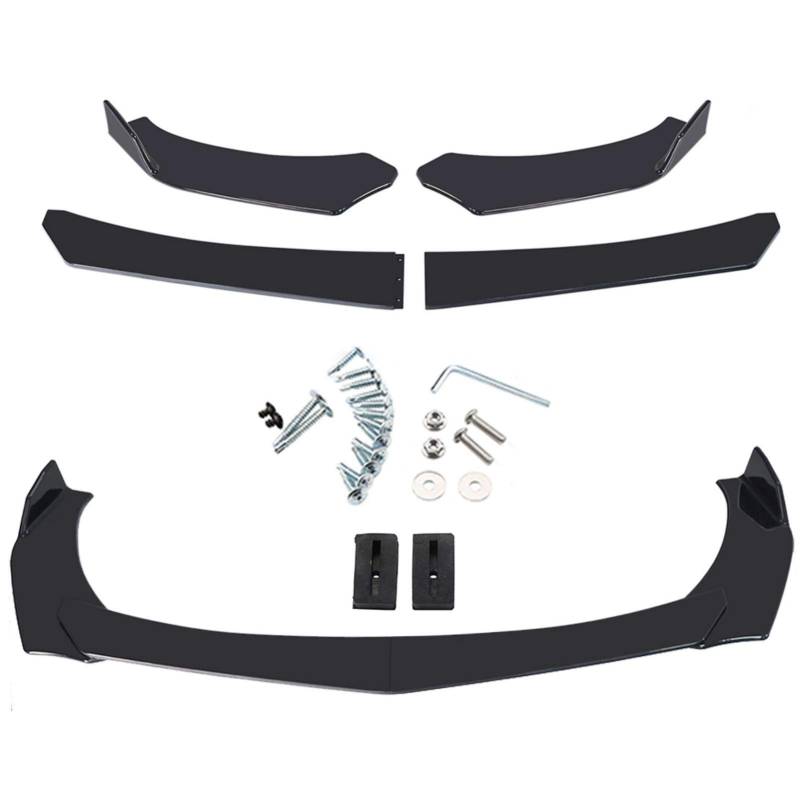 adgbd Auto Frontlippe Auto Frontstoßstange Splitter Lip Spoiler Spoilerlippe Diffusor Auto Frontstoßstange Lippenabdeckung Auto Frontschürze Lippenspoiler von adgbd