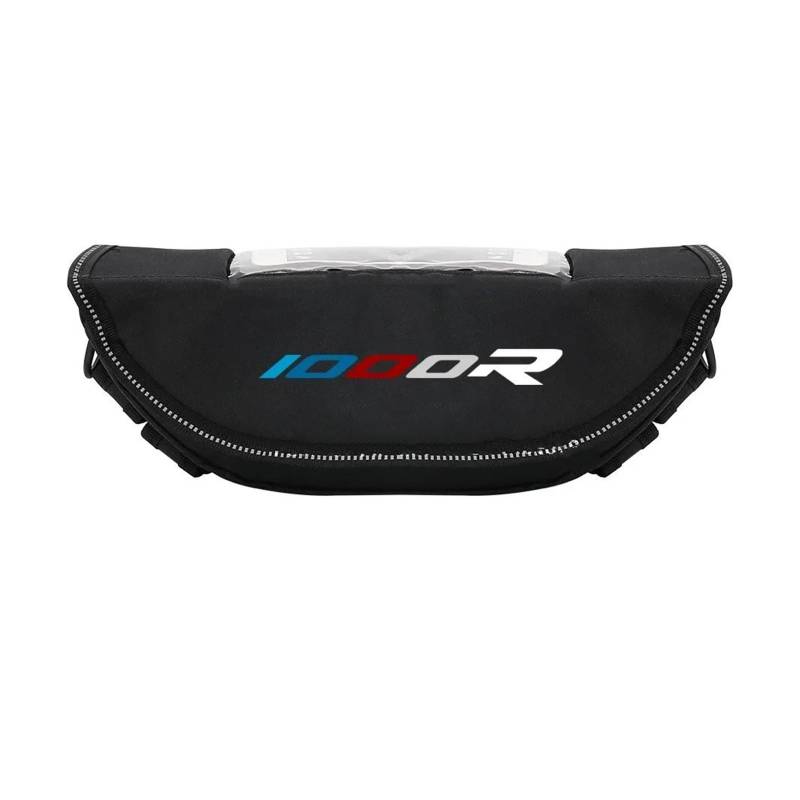 ahsdks Fahrradtasche Rahmen Wasserdicht Rahmentasche Bike Für 1000R M1000R 2023 Sport Motorrad-Lenkrad-Navigationstasche, Lenkertasche(12) von ahsdks