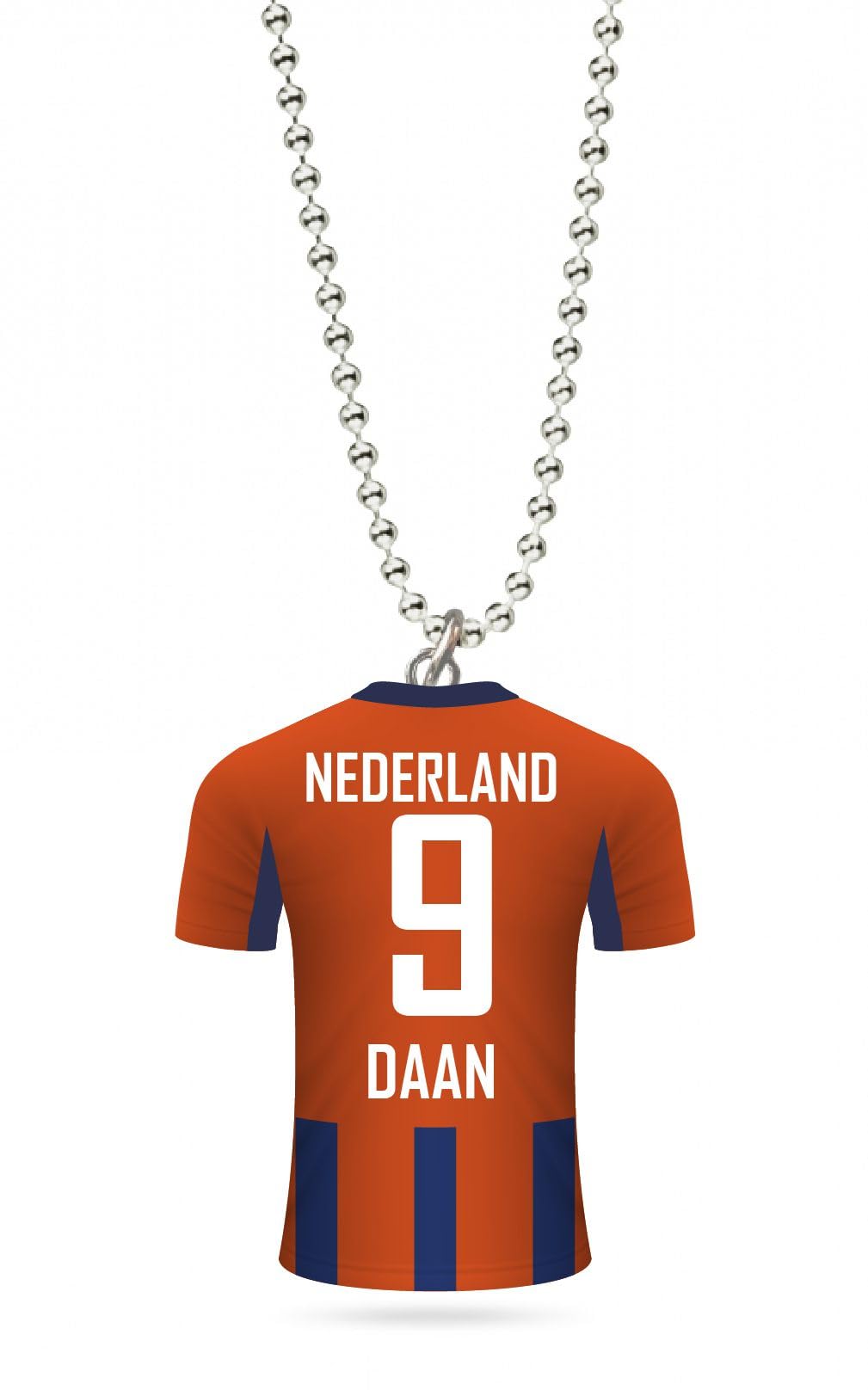 Holland Trikot Fanartikel Fußball Kette Auto Anhänger für Autospiegel von aina