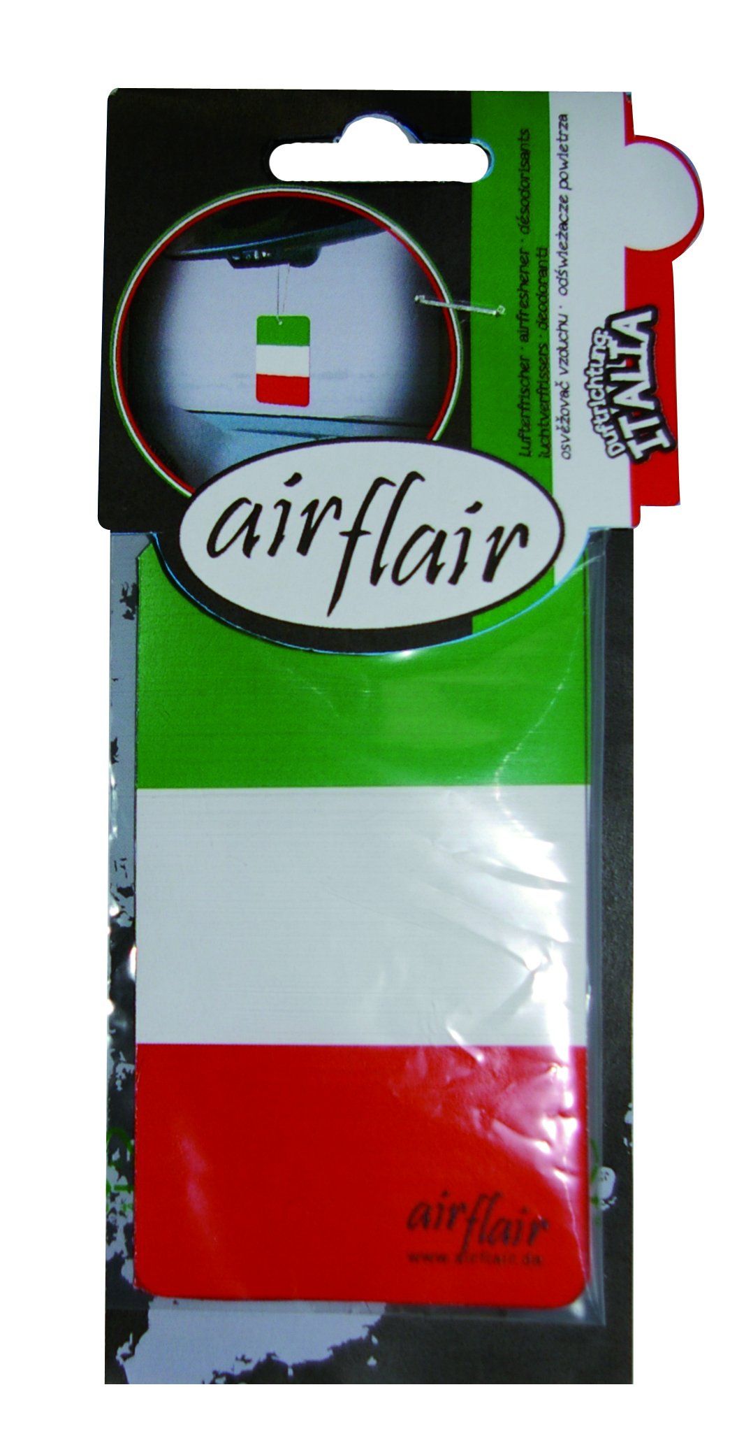 airflair AZLUF351 Papierlufterfrischer Flagge Italien von airflair