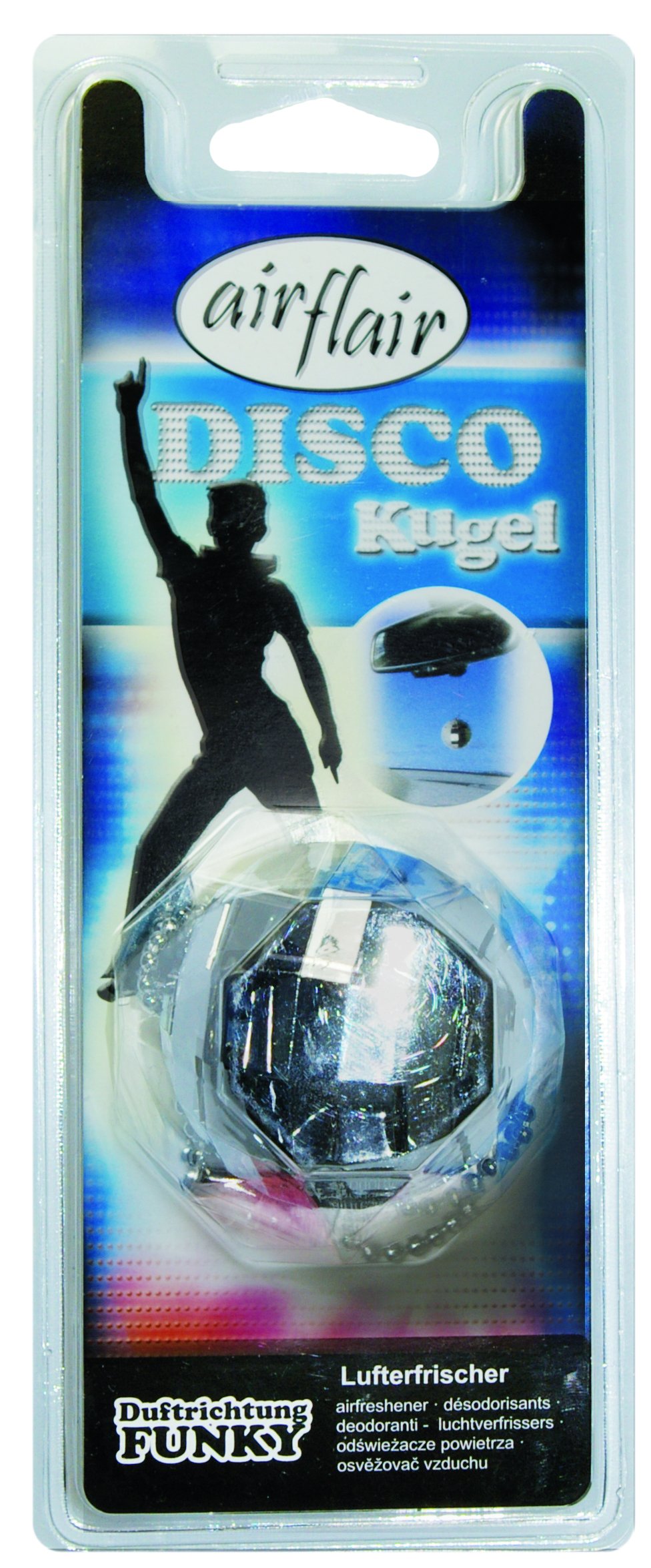 airflair AZLUF840 Lufterfrischer, Disco Kugel Funky von airflair