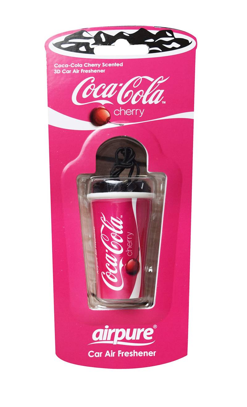 airflair Auto Lufterfrischer Autoduft Coca Cola 3D Becher Cherry New von airflair