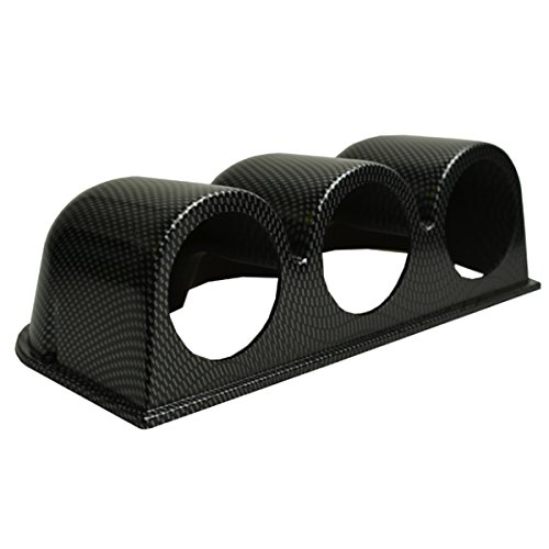 Akhan IH30C3F - Anbaurahmen 3 Fach Carbon-Look Zusatzinstrumentenhalter von akhan-tuning