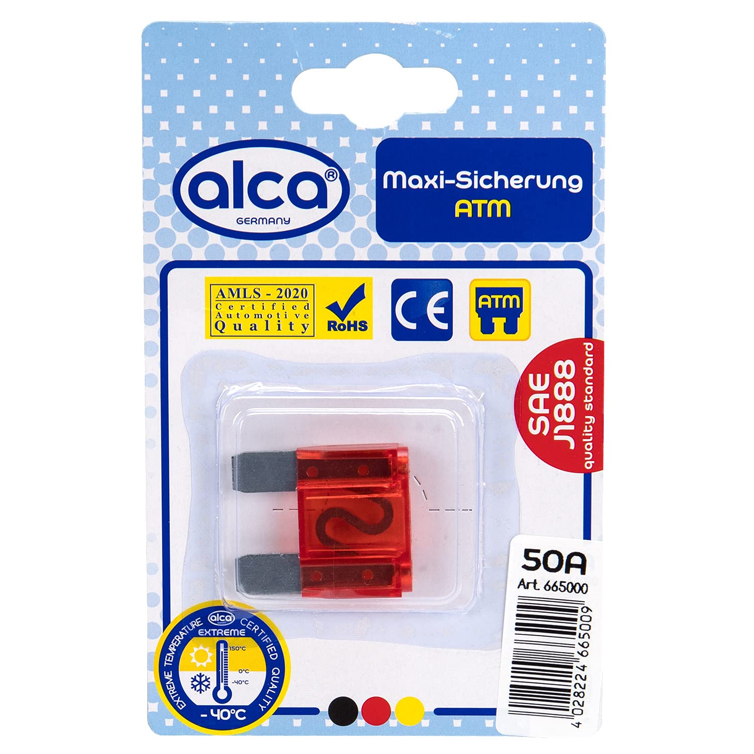 alca® Maxi-Sicherung 50A 1 Stück Blister von alca