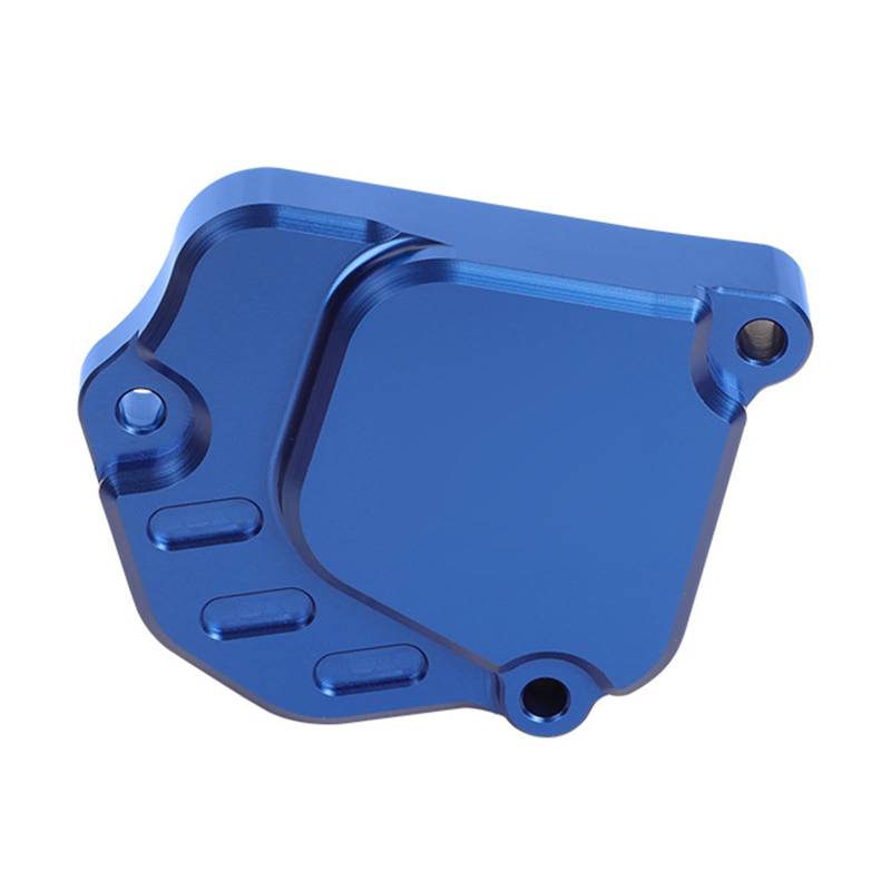 alloneslife Aluminium-Abdeckung, robuster Auspuffkontrollschutz, präzise gearbeitet, passend für EXC250 300 (blau) von alloneslife