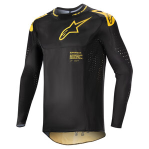 A-Stars Supertech Ward Jersey Schwarz Gelb alpinestars von alpinestars