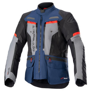 Alpinestars Bogota Pro Drystar Textiljacke Blau Schwarz Rot alpinestars von alpinestars