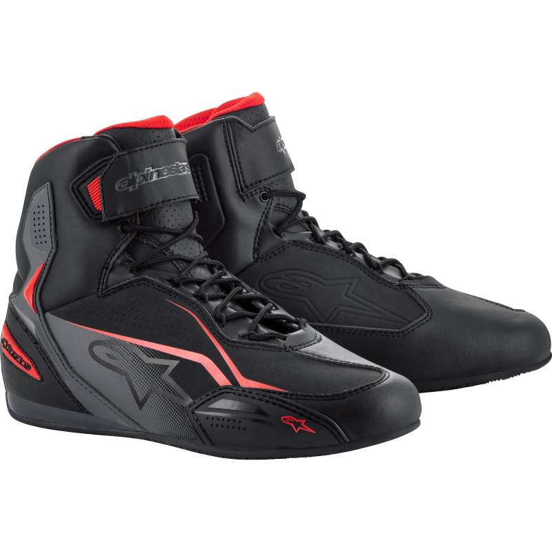 Alpinestars Faster 3 Schuh schwarz/rot 45 Herren von alpinestars