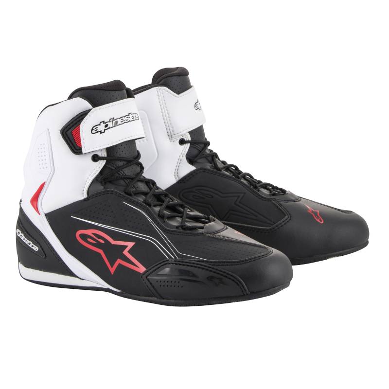 Alpinestars Faster 3 Schuh schwarz/weiß/rot 41 Herren von alpinestars