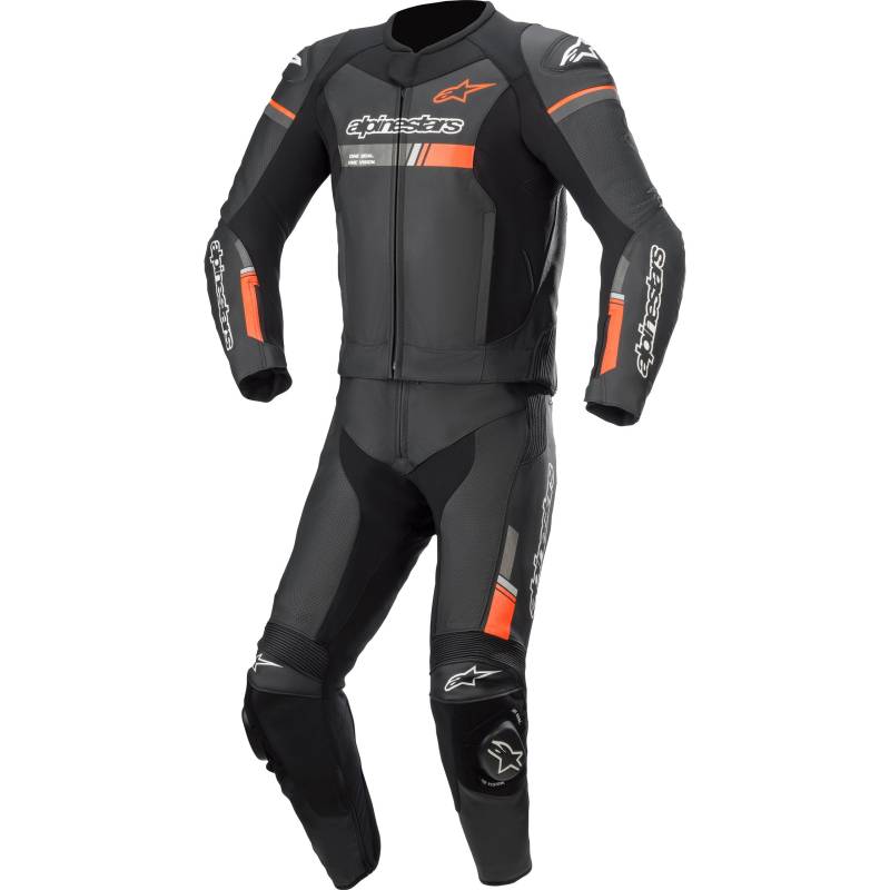 Alpinestars GP Force Chaser Lederkombi 2-tlg. schwarz/rot 56 Herren von alpinestars