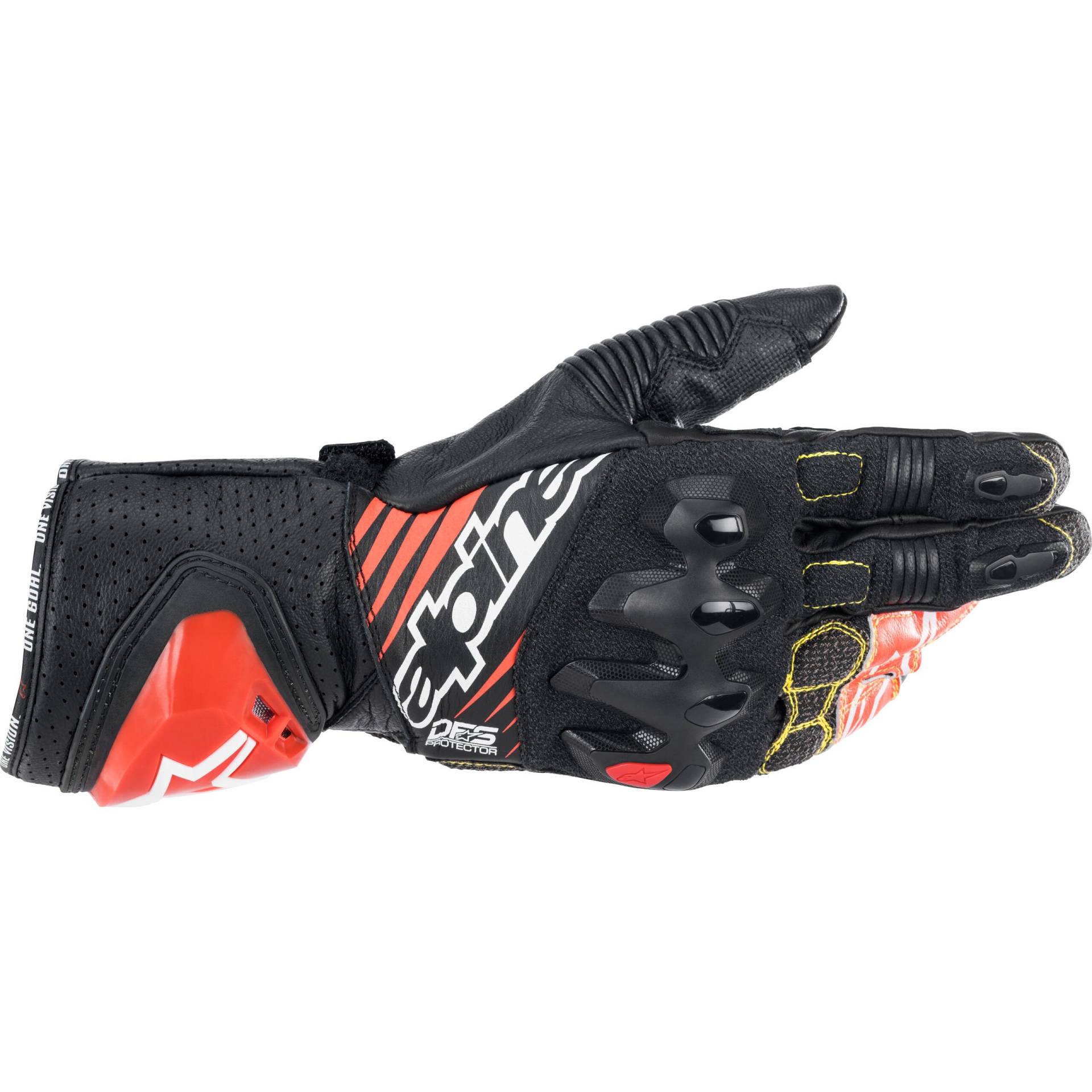 Alpinestars GP Tech V2 Handschuh lang rot L Herren von alpinestars