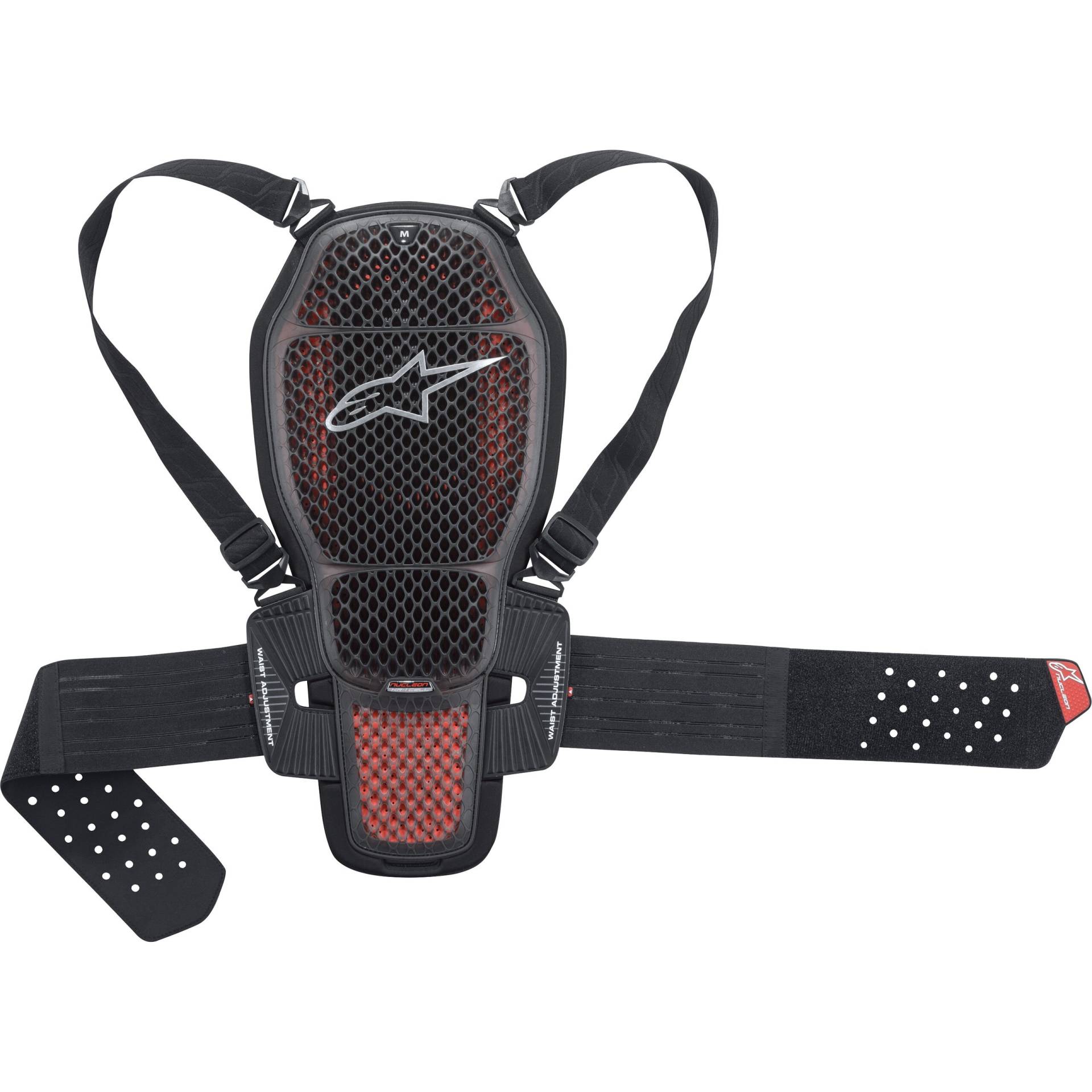 Alpinestars Nucleon KR-1 Cell Umschnall-Rückenprotektor rot/schwarz M von alpinestars