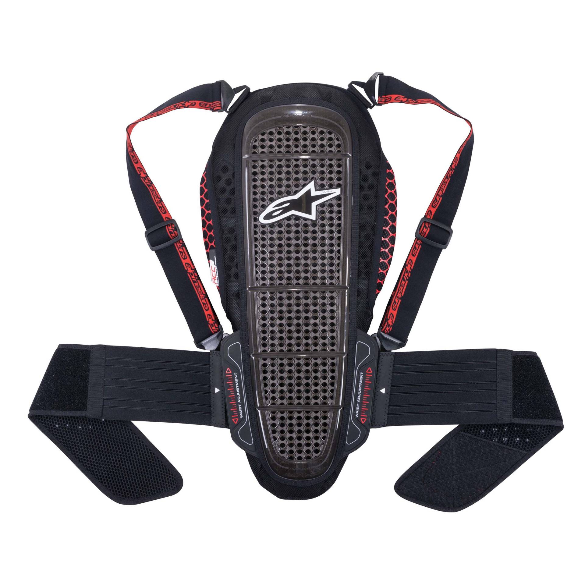 Alpinestars Nucleon KR-1 Rückenprotektor schwarz/rot XL von alpinestars