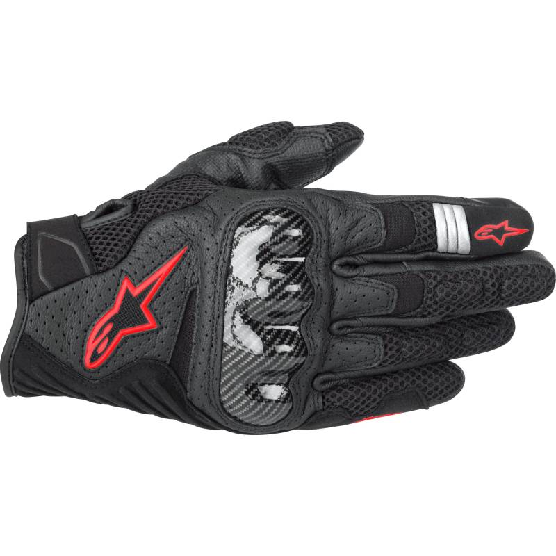 Alpinestars SMX-1 R Handschuh schwarz/rot L Herren von alpinestars