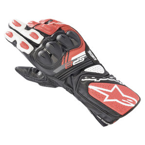 Alpinestars SP-8 V3 Handschuhe Schwarz Weiss Rot alpinestars von alpinestars