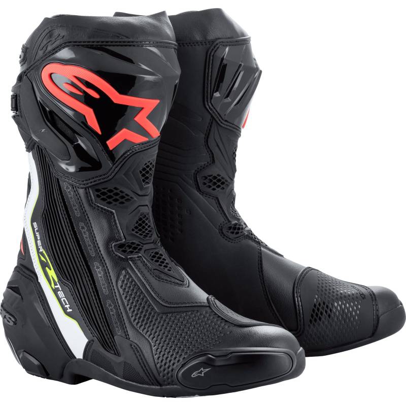 Alpinestars Supertech R Motorradstiefel lang gelb 43 Herren von alpinestars