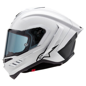 Alpinestars Supertech R10 Solid Integralhelm Carbon Weiss alpinestars von alpinestars