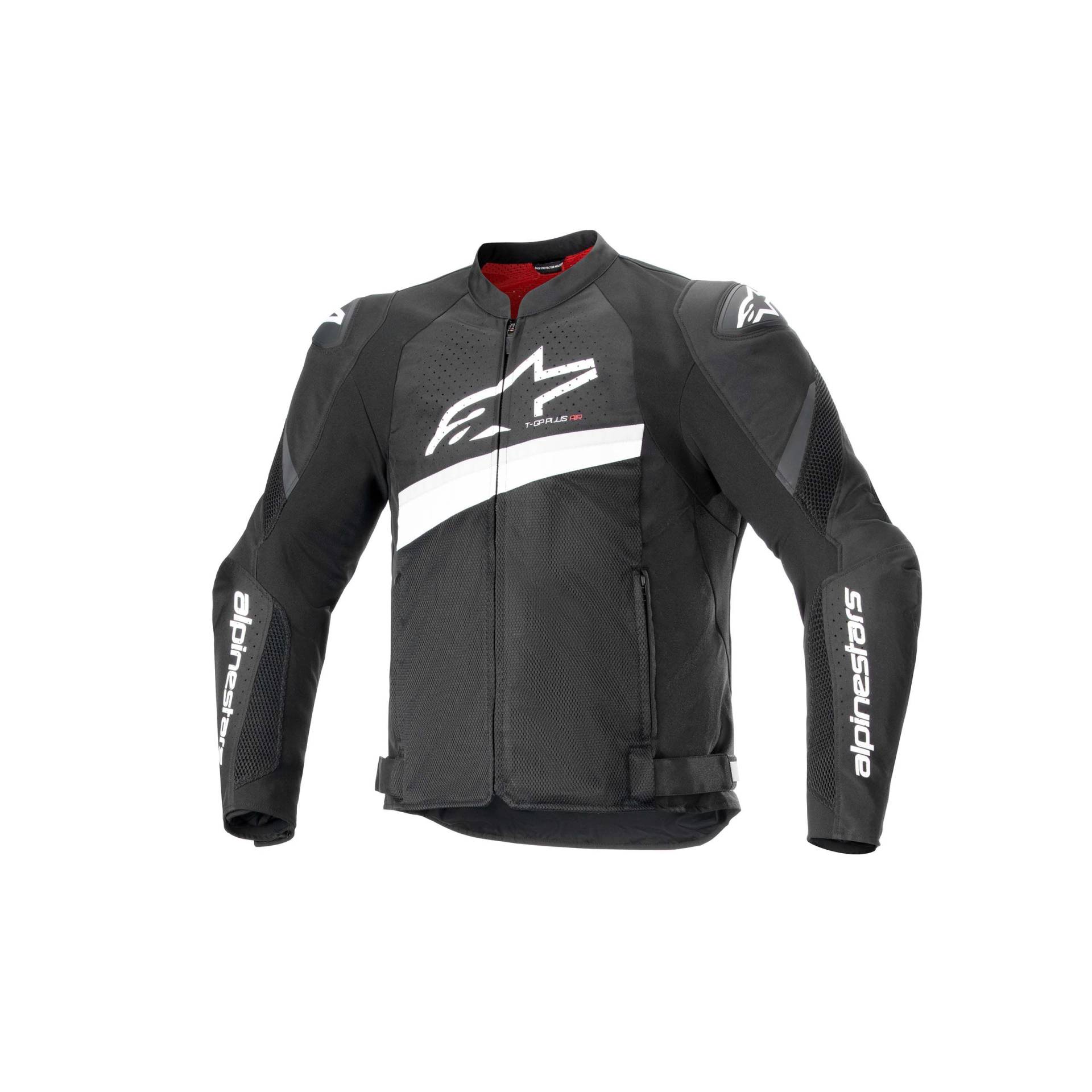 Alpinestars T-GP Plus R V4 Airflow Textiljacke schwarz/weiß 3XL Herren von alpinestars