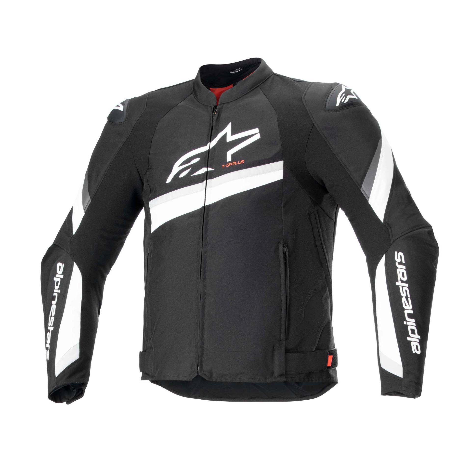 Alpinestars T-GP Plus R V4 Textiljacke schwarz/weiß 4XL Herren von alpinestars