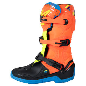 Alpinestars Tech 3S Stiefel Neon Orange Gelb Blau Schwarz alpinestars von alpinestars