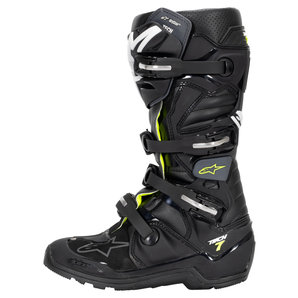 Alpinestars Tech 7 Enduro Drystar Stiefel Schwarz Weiss Grau alpinestars von alpinestars