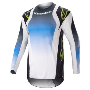 Alpinestars Techstar Push Jersey Blau Weiss Schwarz Gelb Neon alpinestars von alpinestars