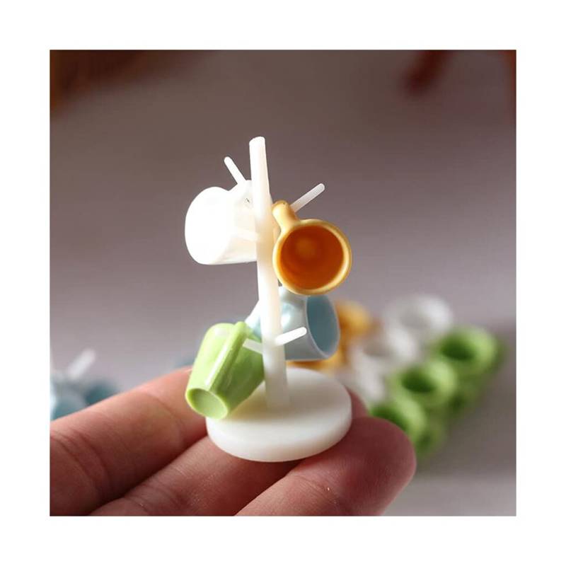 5 Stück Ständer Halter Miniatur Kinder Esszimmer Dekoration von amangul