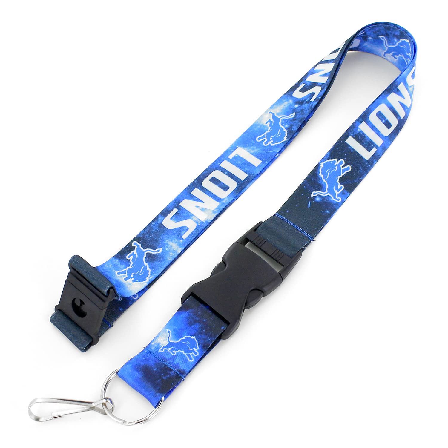 aminco NFL Detroit Lions Galaxy Schlüsselband, 22 Zoll von aminco