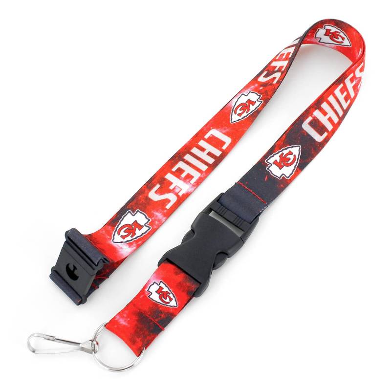 aminco NFL Kansas City Chiefs Galaxy Schlüsselband, 55,9 cm von aminco