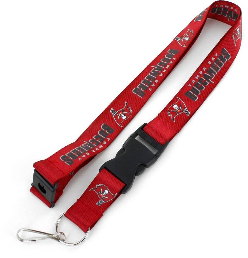 aminco NFL Tampa Bay Buccaneers Team Lanyard, Unisex, Teamfarbe, Einheitsgröße von aminco