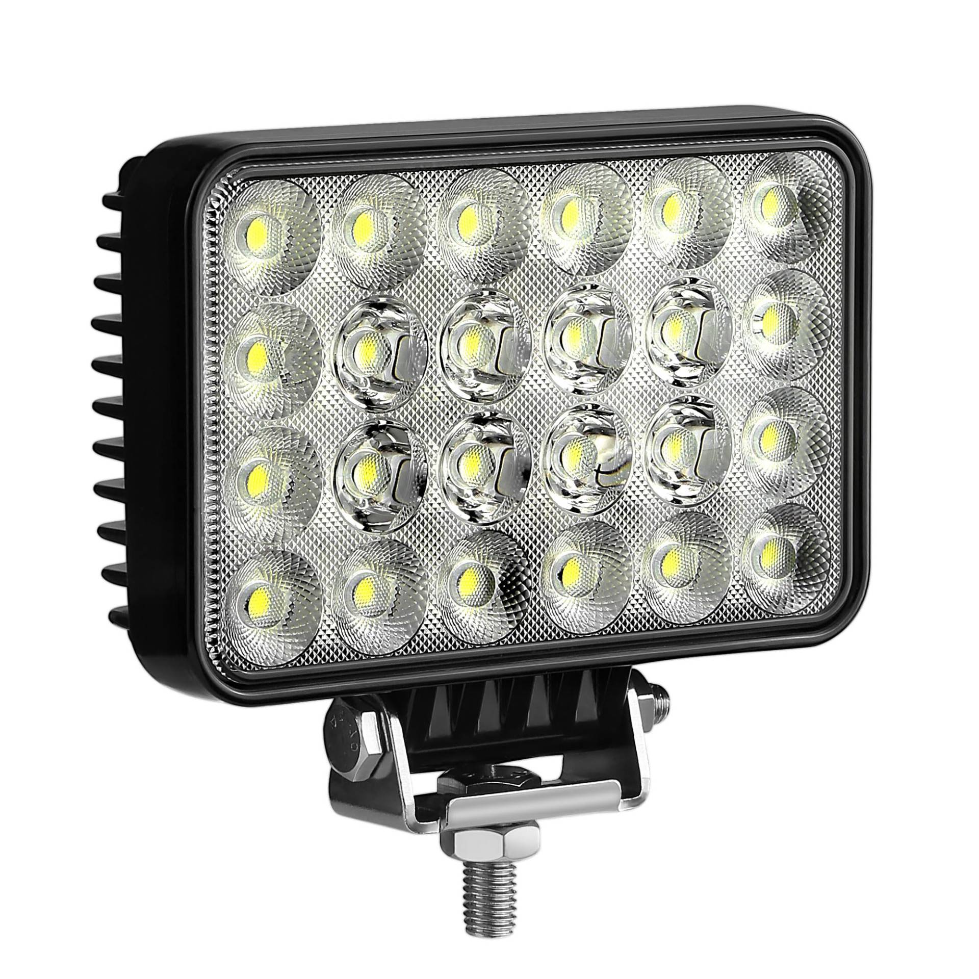 antom LED Arbeitsscheinwerfer 9-36V 5“ scheinwerfer IP68 Wasserdicht Rückfahrscheinwerfer [Erweitert] 72W für SUV Traktor Bagger Traktoren Schlepper… von antom