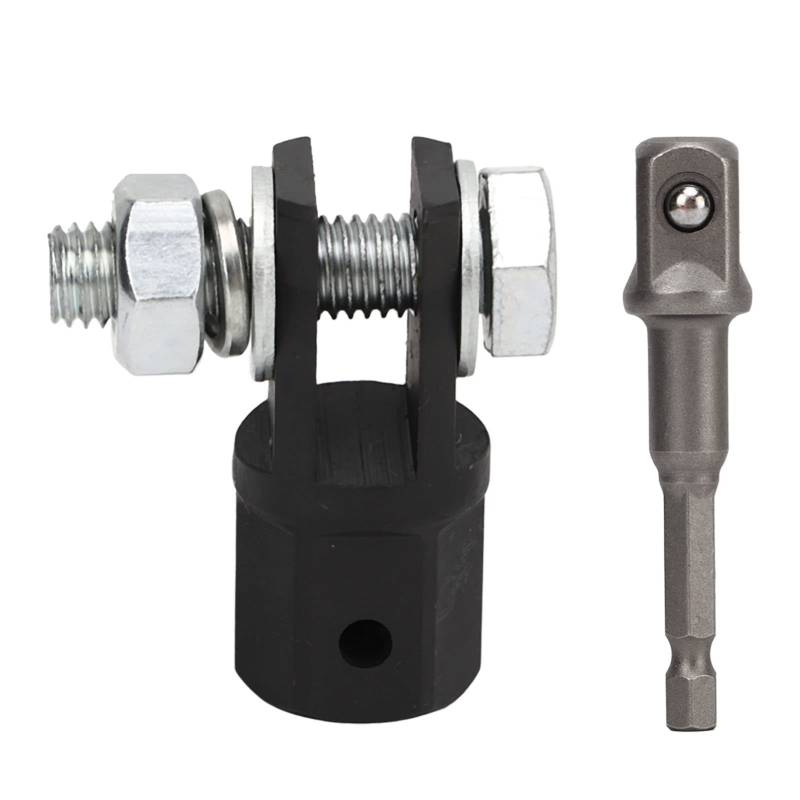 aqxreight 1/2 Zoll Auto-Scherenwagenheber-Adapter, Scherenwagenheber-Adapter mit Stecknuss-Bohrer-Adapter, Ersatz für Ring- oder Doppelloch-Scherenwagenheber von aqxreight