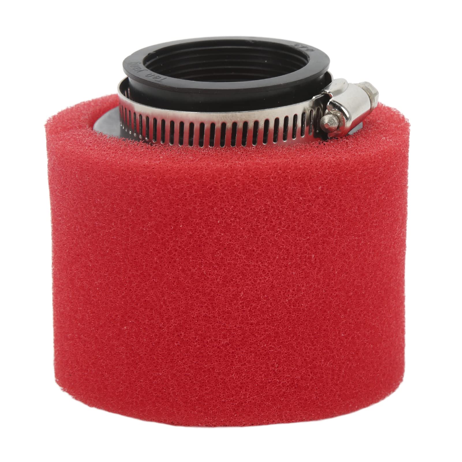 45 Mm/1,8 Zoll Luftfilter-Schwammreiniger-Ansaugfiltersystem-Kit für Motorrad-ATV 50-200 (A (rot)) von aqxreight