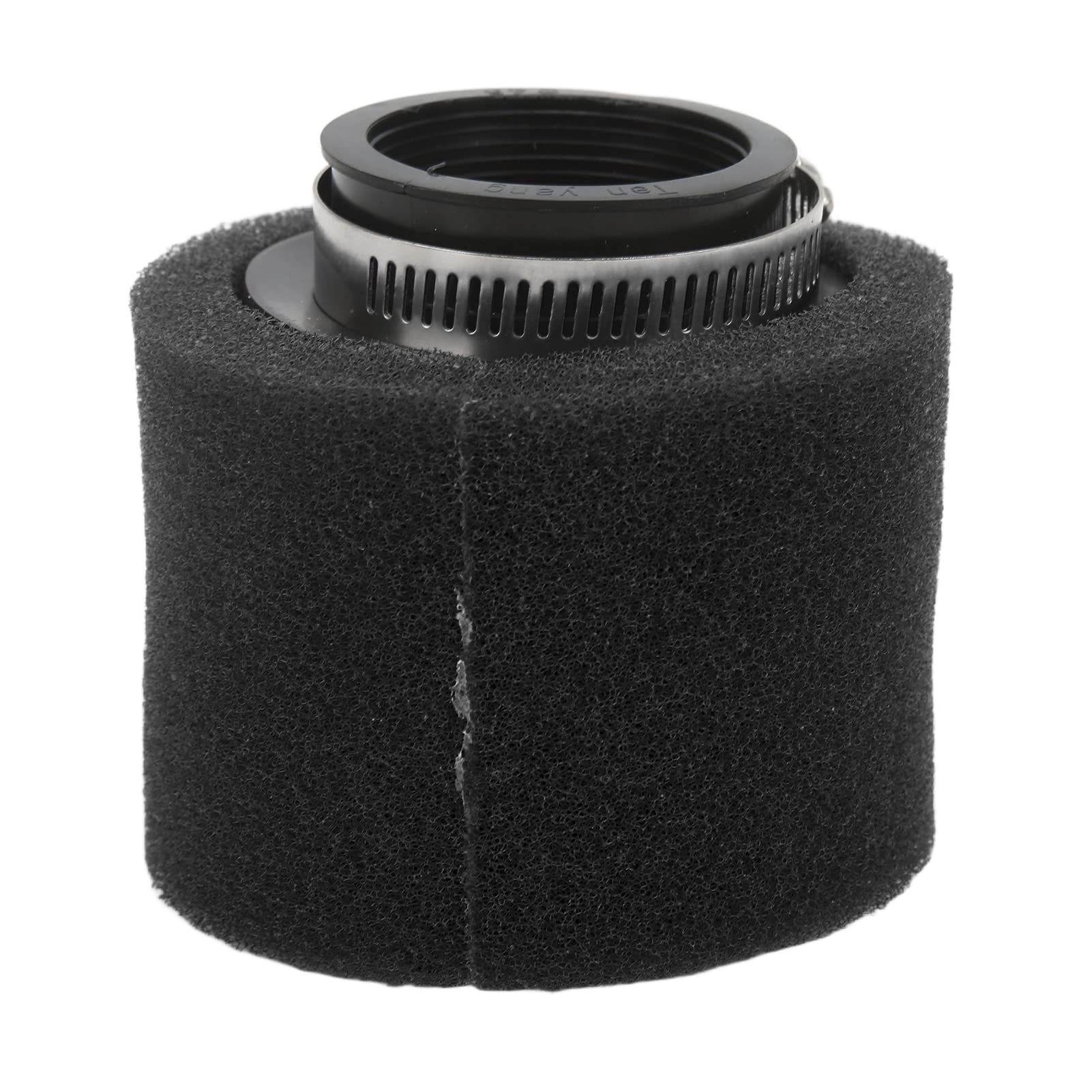 45 Mm/1,8 Zoll Luftfilter-Schwammreiniger-Ansaugfiltersystem-Kit für Motorrad-ATV 50-200 (B (schwarz)) von aqxreight