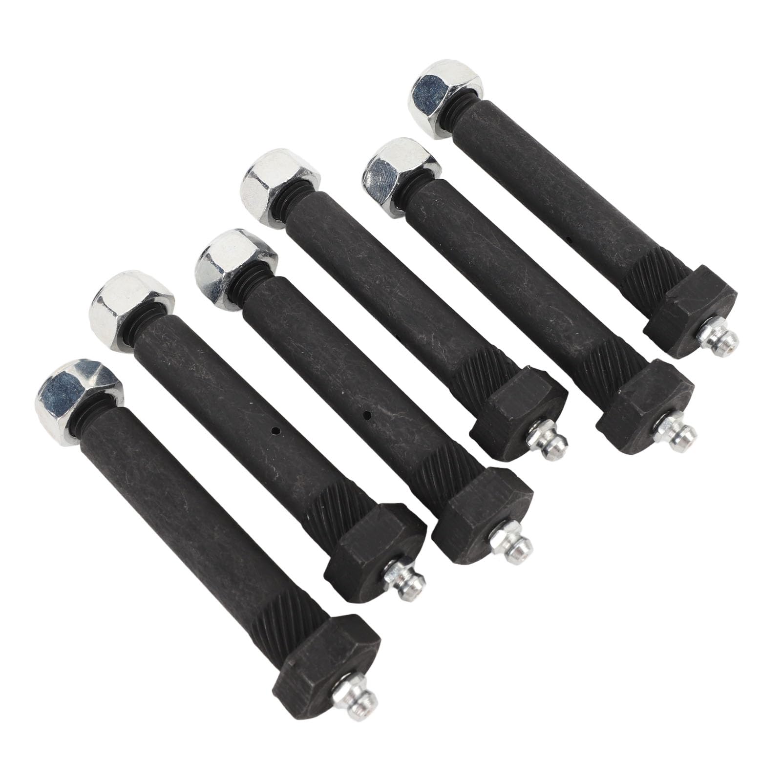 6pcs Feder Häppchen Schrauben Lockmutter 9/16 X 3 Zoll Anhängerachse Wettige Federschrauben für die Meisten Anhänger Achsenanhänger Achse Häppchenschrauben von aqxreight