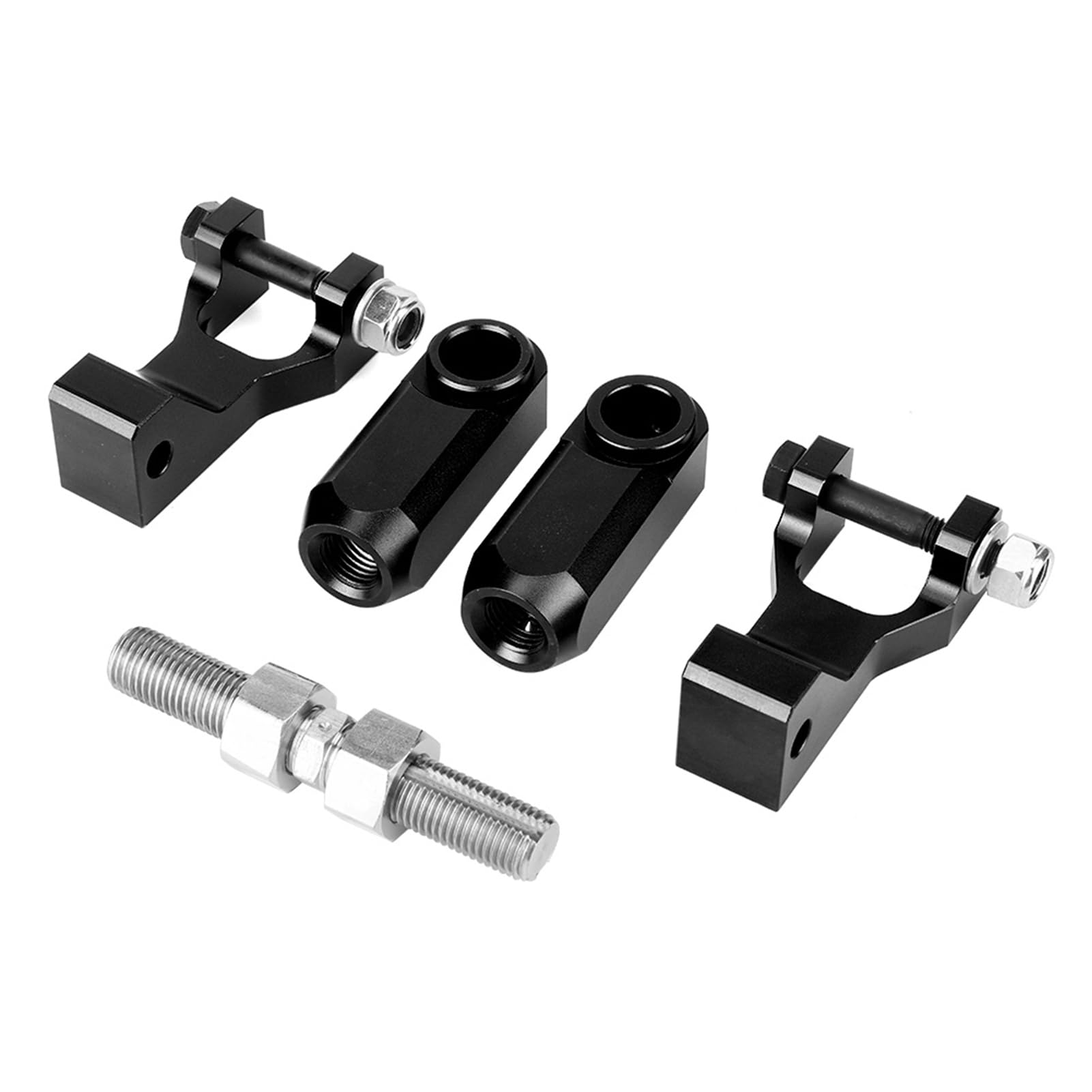 ATV-Front-Hinten-Low-Kit Passend für 350 660 700. Schwarz-Front-Low-Kit. Hinten-Low-Kit (BLACK) von aqxreight