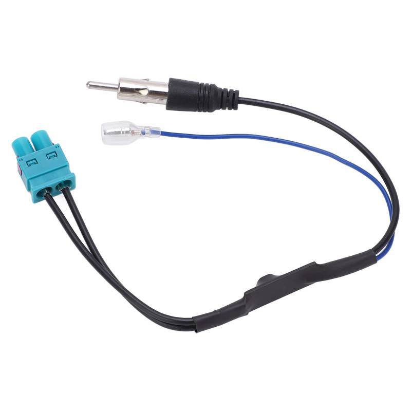 Auto-Dual-FAKRA-RF-Radio-Antennenadapter mit Verstärker, Idealer Ersatz für AG RNS510 MFD3 RCD510 310, Blaues Kabel, von aqxreight