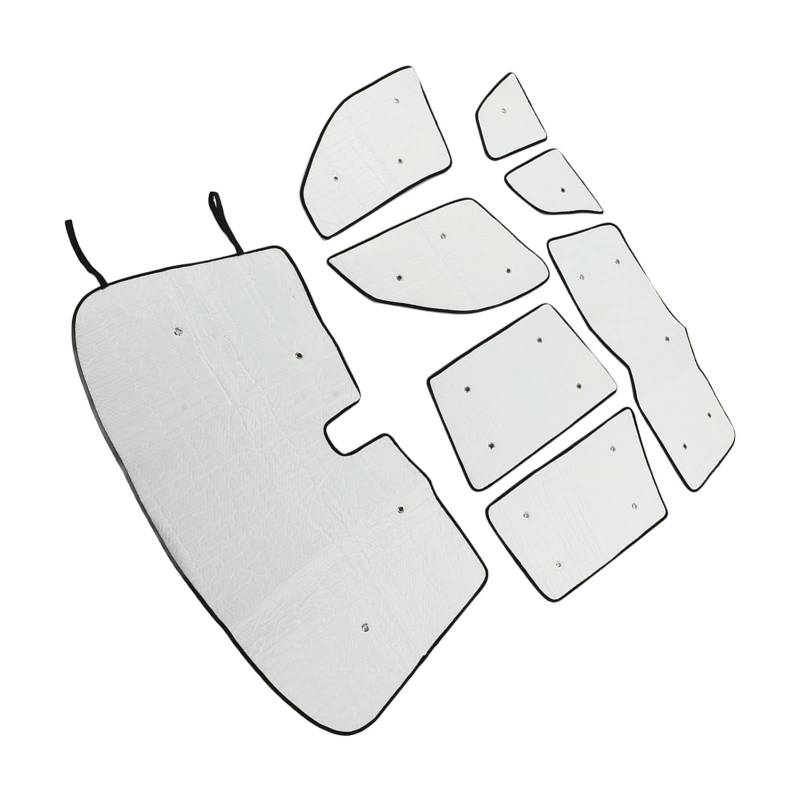 Auto-Windschutzscheiben-Sonnenschutz-Hitzeschild-Abdeckung mit Saugnäpfen für X3 E83 2006-2010, Strahlenschutz-Sonnenblende von aqxreight