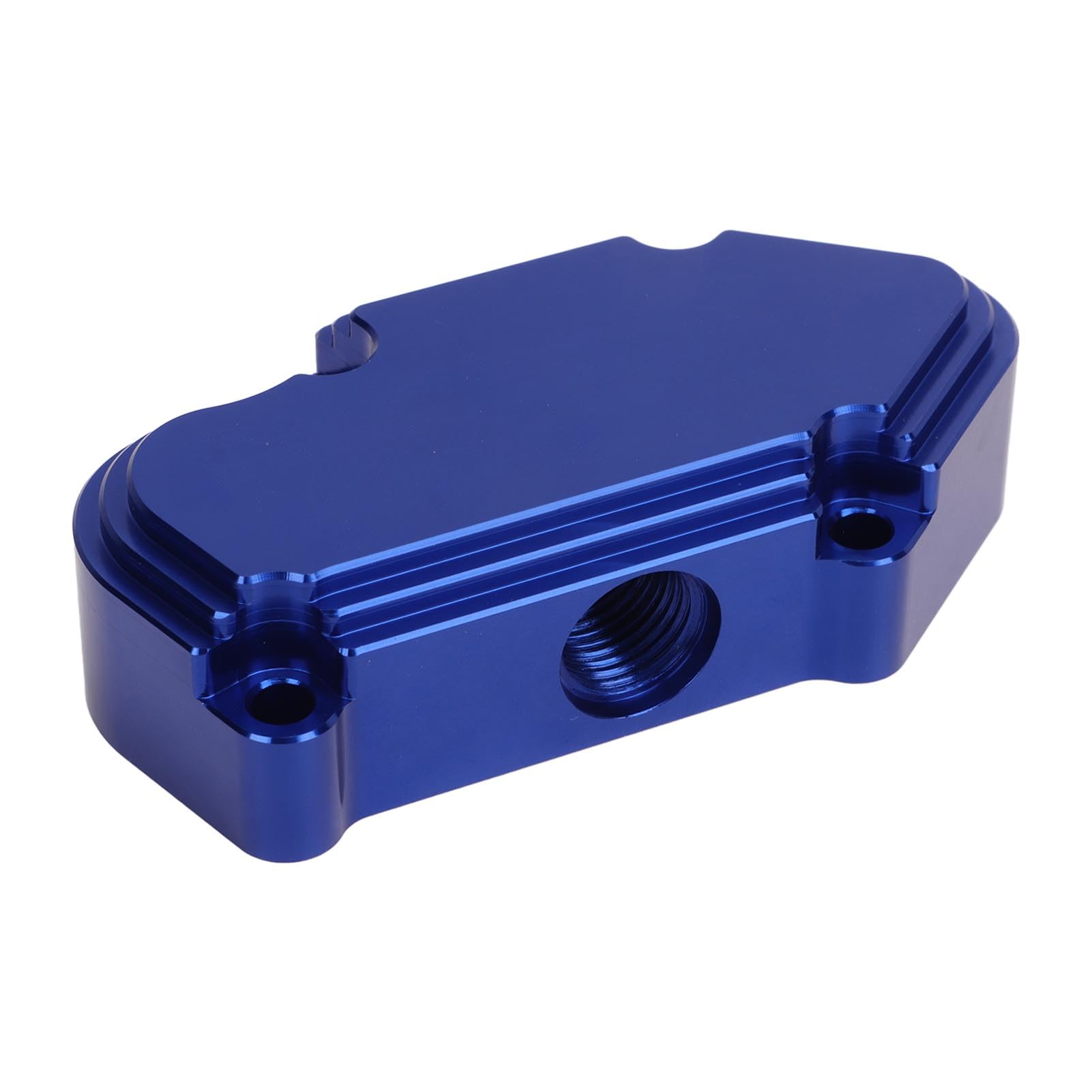 Blue Spring Kit, Kraftstoffdruckregler -Kit mit Billet Housing 3C3Z 9T517 AG Ersatz für 6.0 PowerStroke, Ausstattung: Ersatz für 6.0 PowerStroke Dieselmotoren 20032007 (BLUE) von aqxreight