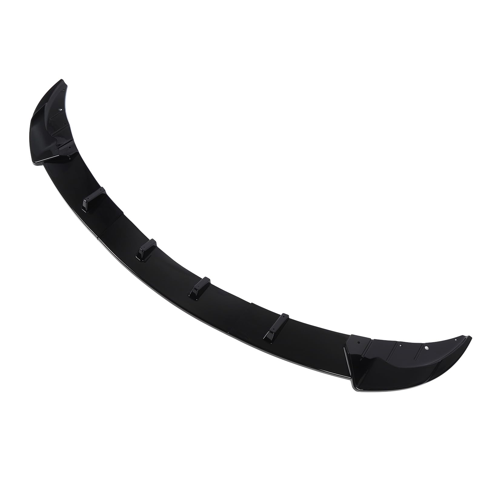 Frontstoßstangen-Lippenspoiler, Passend für 5er F10 F11 Standard Pre-Facelift 2011–2014, 3 Teile Zur Verbesserung des Sportlichen Aussehens (glänzend schwarz) von aqxreight