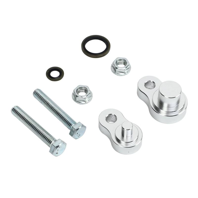 Hinten AC Block Off Kit, Hinten AC Block Off Kit Aluminiumlegierung Klimaanlage Barrier Dichtungssatz Ersatz für Saturn Outlook 2007-2017 von aqxreight