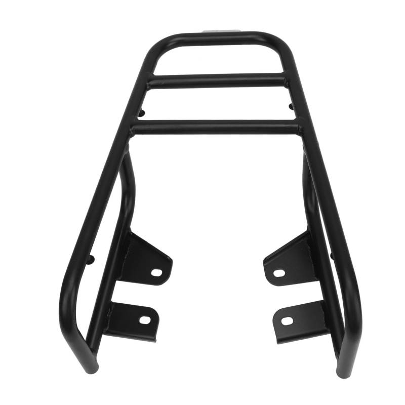 Iron Heavy Duty 16mm Tube Motorrad Heck Gepäck Gepäckte Rack Mattes Finish -Ladungsträgerregal für 125, 200, 250, 401 mit Erhöhter Speicher- und Sicherheitsunterstützung, von aqxreight