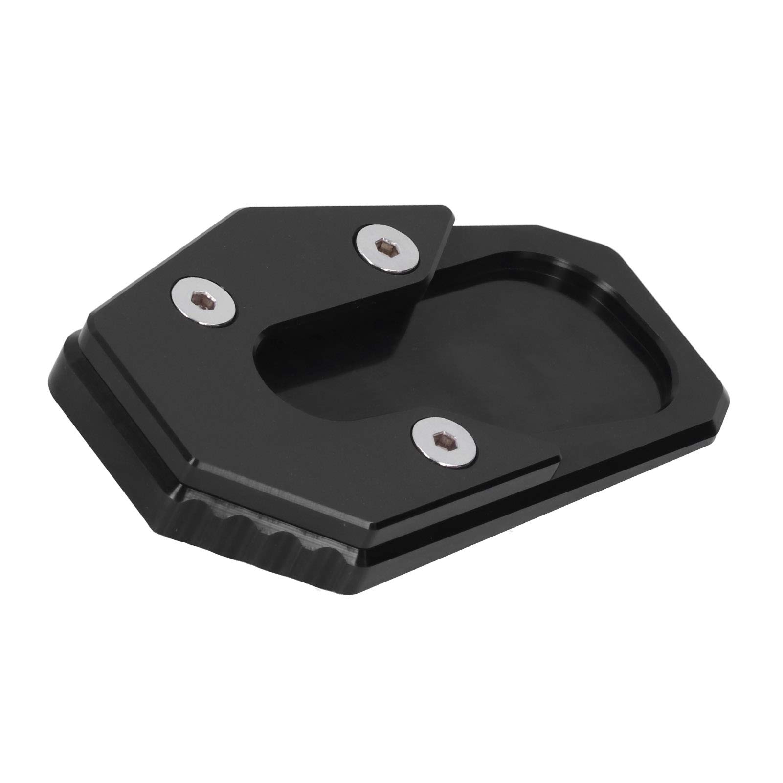 Kickstand Pad Motorcycle Side Stand Base Extension Varger Antislip Fit für R1200RT 20142018, Behalten In der Lage, für Verschiedene Bodenzustände Wie Weicher Boden, Schlammige von aqxreight